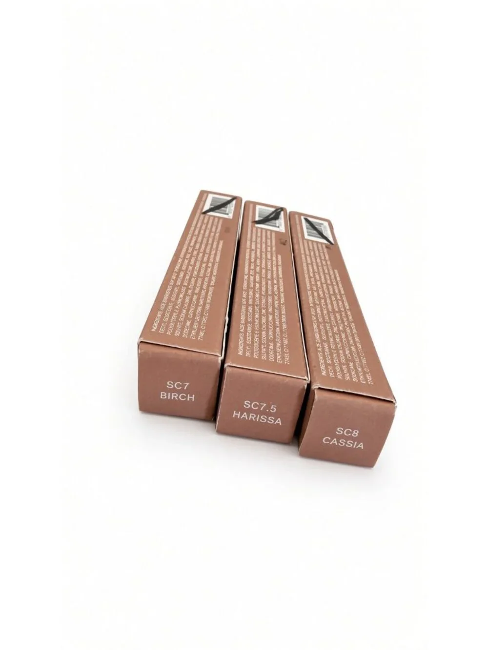ILIA 3Pc Lot True Skin Serum Concealer Birch Harissa Cassia SC7-SC8